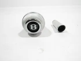 I504 Bentley 12-18 Continental Gt W12 2015 Transmission Shifter Knob Set 2 Pcs