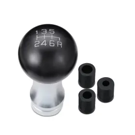 Shkn-037 Bezt 2-piece Ball Teardrop Aluminum 6-speed Manual Shift Knob Thread Adapters