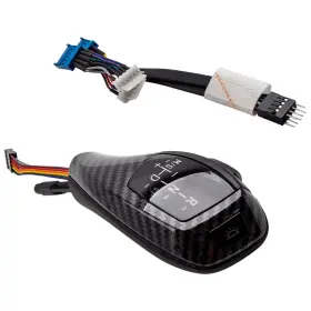 B0rvmj Bfo Led Shift Knob Gear Selector For Bmw E81 E82 E84 E87 E89 E90 E91 E92 E93 Black