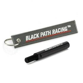 Black Path 12405 T6061 Billet 4 Inch Universal Shifter Handle Extender 10mm X 1.5 For Honda