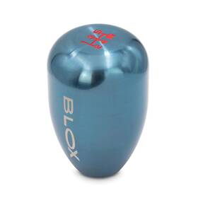 Blox Racing Bxac-00204 For 5-speed Billet Shift Knob - Torch Blue 10x1.5mm