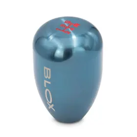 Bxac-00204 Blox Racing For 5-speed Billet Shift Knob - Torch Blue 10x1.5mm