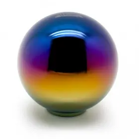 Bxac-00240-neo Blox Racing 490 Limited Series Spherical Shift Knob Neo Chrome