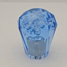 Blue Transparent Shift Knob Replacement Jdm 3-sk-002-60-bl-a Universal Vip Diamond Crystal Manual Mt Bubble Drift 60mm