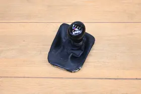 25112229428 Bmw 01-06 E46 M3 S54 6 Speed Manual Transmission Gear Shift Knob M Leather Oem