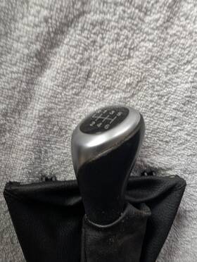 Bmw 25117596086 2012-2019 F30 F32 3 4 Series 6-speed Shifter Knob With Leather Boot Oem 335