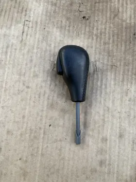 25161422976 Bmw 1999-2006 E46 3-series Auto Trans Shift Select Knob Black Leather Oem
