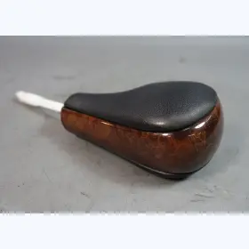 25162228252 Bmw 1997-1999 E36 Z3 Automatic Transmission Gear Shift Knob Leather With Wood Oem