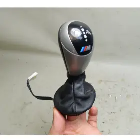 25162283051 Bmw 2007 2010 E64 M6 Convertible ///m Smg Shift Knob Trim Cover W Boot Oem