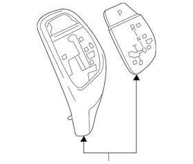 Bmw 61-31-2-250-703 Genuine Shift Knob