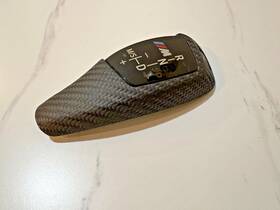 Bmw 61312250696 F20 F22 F30 F34 M Performance Dry Carbon Fiber Automatic Shift Knob Trim