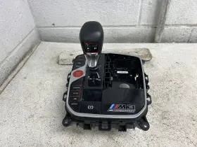 61317883113 Bmw 2022 M3 8 Speed Automatic Transmission Shifter Black Leather Oem