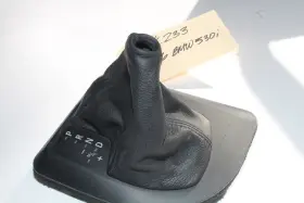 90120-433 Bmw 90120-433/0000 2004-07 530i Shifter Position Indicator And Shift Boot Cover Trim Black K233