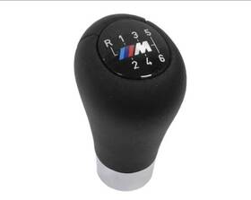 Bmw Oem Accessories 25118036628 Manual Transmission Shift Knob-m Leather Sport Gear Knob