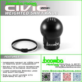 Boomba Racing 037000100000 For Civic X 420g Shift Knob