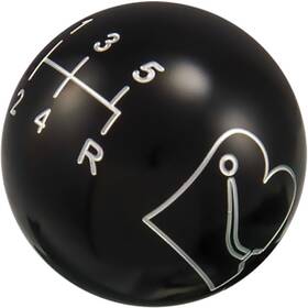 Bowler Performance Transmission 6150001-hvkp Billet Shift Knob 5-speed 16mm X 1.5 With 3/8-16 Thread