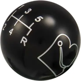 6150001-hvkp Bowler Performance Transmission Billet Shift Knob 5-speed 16mm X 1.5 With 3/8-16 Thread