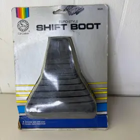 Cal Custom 076233090262 Shift Cover Euro Style Boot Black Rubber Rare Vintage 9026 New