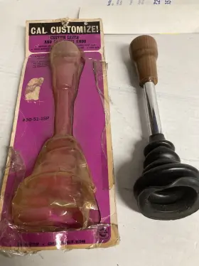 30-51-1sp Cal Custom Nos Lever And Gear Shift Knob 1952-67 Volkswagen #30-51-1sp