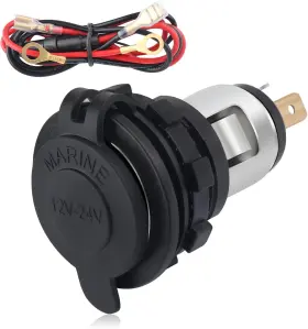 Zuo-2102 Carleef Car Cigarette Lighter Socket Dustproof Automotive Replacement 12v Power