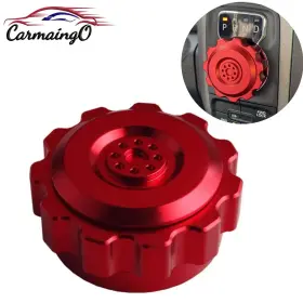 Sy1701-rd Carmaingo Red Aluminum Car Gear Trans Shift Lever Knob Trim Cover For Dodge Ram 1500 13-18