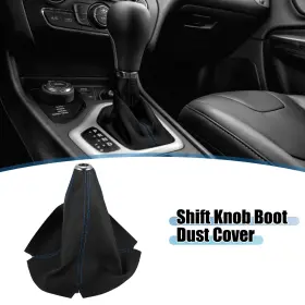 Carpopart 782685781367 Car Shift Boot Cover Universal Gear Knob Dust Leather Black Carpopart 782685781367 Car Shift Boot Cover Universal Gear Knob Dust Leather Black