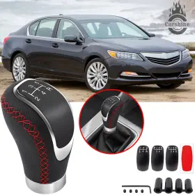 Carshine 929265815832 5/6 Speed Car Manual Gear Stick Shift Knob Lever Head Shifter For Acura Rlx