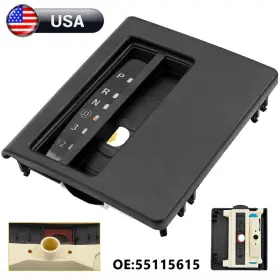233341202687989 Cfriato For Jeep 1997-2001 Cherokee Xj Bezel Shifter Cover Console Floor Shift Indicator