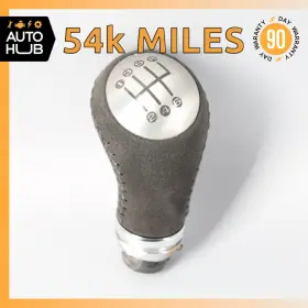 24257261 Chevrolet 05-13 Corvette C6 Z06 Manual Shift Knob Gear Shifter Suede Oem 54k