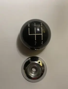 Chevrolet 302 427 350 396 L79 1961-68 Gm Camaro Chevelle Bird 4 Speed Shifter Knob Ball Black Rare