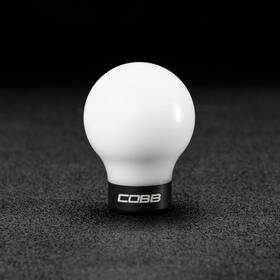 Cobb 213350-w-bk For Subaru 6-speed Shift Knob - White With Black Collar Fits Legacy