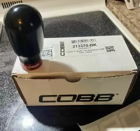 213370-bk Cobb Subaru 6-speed Tall Weighted Shift Knob Black 22 Wrx