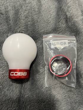 Cobb Tuning 213350-w-rd Shift Knob 6 Speed Manual Shifter Subaru Wrx