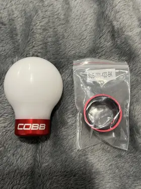 213350-w-rd Cobb Tuning Shift Knob 6 Speed Manual Shifter Subaru Wrx