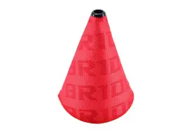 Sart-22 Colibrox Bride Red Gradation Hyper Fabric Pvc Racing Shift Knob Boot Co