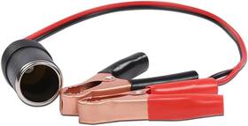 Crossdesign 04crp0012arkchd 12v Battery To Cigarette Lighter Adapter Alligator Clamp Clip 12 Volt Car