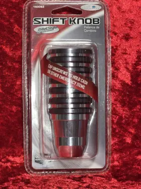16006z Custom Accessories Charcoal Billet Style Gear Shift Knob
