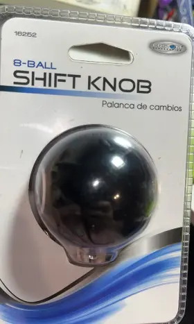 16252 Custom Accessories 8 Ball Shift Knob #16252 New Sealed Package