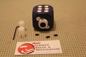 Custom Street Rod Accessory 654394766922 Vintage Style Truck Hot Blue Dice Gear Shift Knob 4 5 Speed Manual