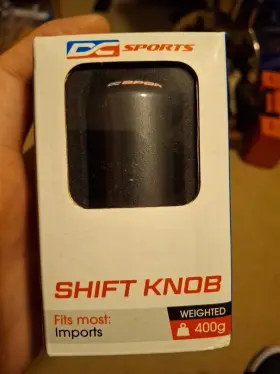 Skt1000 Dc Sports Universal Gunmetal Weighted Shift Knob -