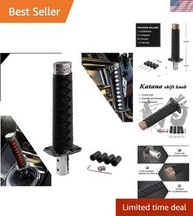 Details In Description 612677115934 Universal Gear Shift Knob Sword Knobs Katana Samural Lever C