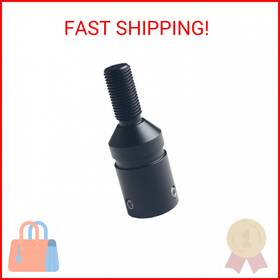 Dewhel 661647793405 Custom Aluminum Universal Shift Knob Shifter Adapter Compatible With Non