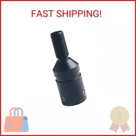 Dewhel 661647793405 Custom Aluminum Universal Shift Knob Shifter Adapter Compatible With Non