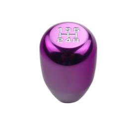 Dewhel De-5001p Jdm Universal 5 Speed Manual Shift Knob M10x1.5 Screw On Purple