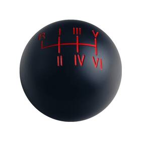 Dewhel De-8419r Black/red Aluminum Sphere Weighted Roman Numerals Scale Manual Black