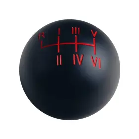 De-8419r Dewhel Black/red Aluminum Sphere Weighted Roman Numerals Scale Manual Black