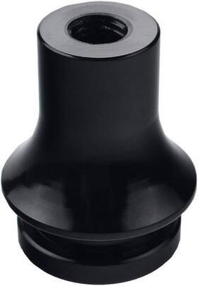 Dewhel De-8509 Aluminum Manual Gear Shifter Lever 3/8-16 Shift Knob Boot Black