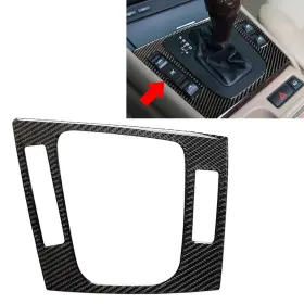 Dictorcoltd 550748540158 Carbon Fiber Black Gear Shift Panel For Bmw 3 Series E46 1998-2005