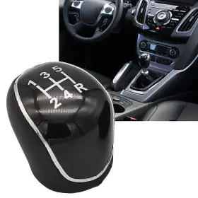 Dictorcoltd 550748565717 1 Pcs New 5 Speed Car Shift Gear Knob For Ford C-max Focus Mk2 Mk3 Kuga S-max