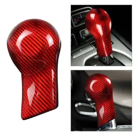 Dreamhighh 212500244758 Car Shift Knob Cover Shell Protect Carbon Fit For Chevrolet Camaro 2010-2015 Red Dreamhighh 212500244758 Car Shift Knob Cover Shell Protect Carbon Fit For Chevrolet Camaro 2010-2015 Red